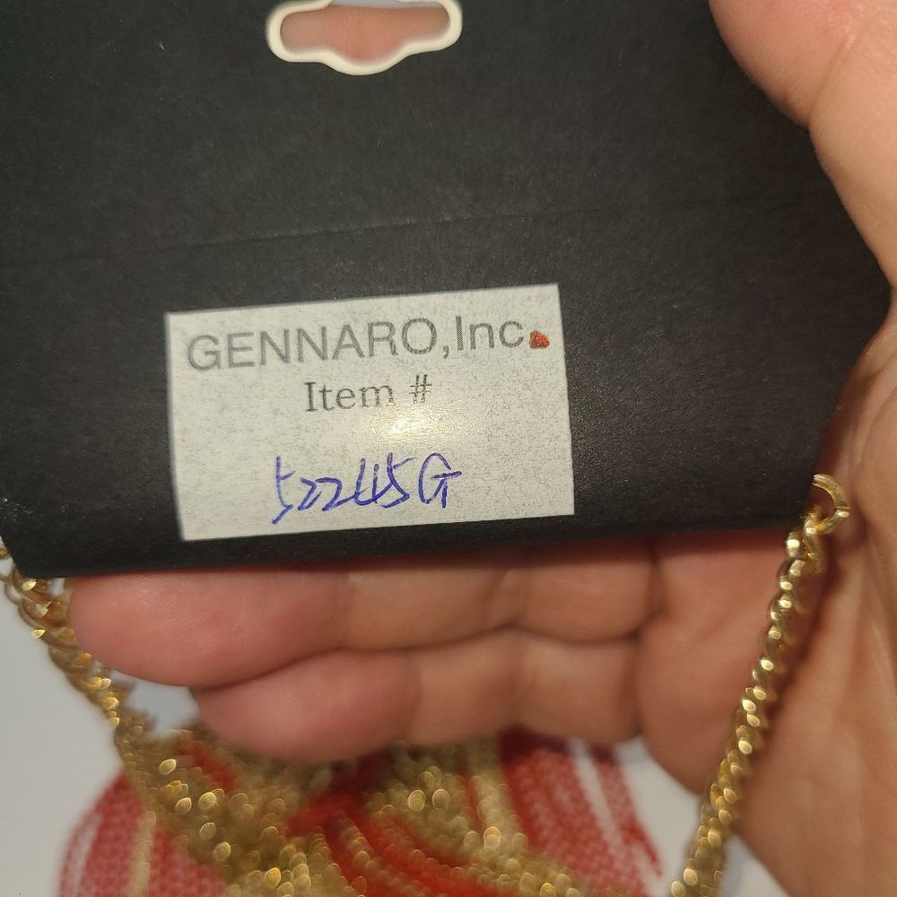 Gennaro Boho Bib Fringe Necklace - Picture 5 of 9